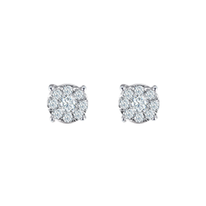 Look Alike Solitaire Earring