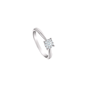 Look Alike Solitaire Ring