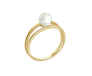 Pearl with 18K YG