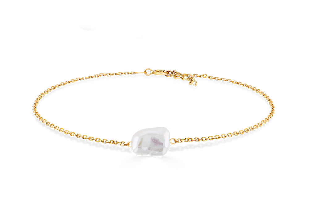 Small Baroque Pearl Bracelet