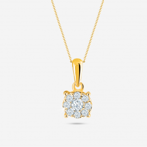 Look Alike Solitaire Pendant Chain