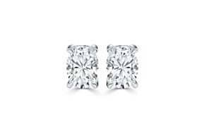 Princess Cut Diamond Solitaire Earring