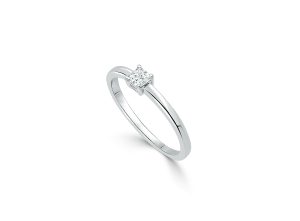 Princess Cut Diamond Solitaire Ring