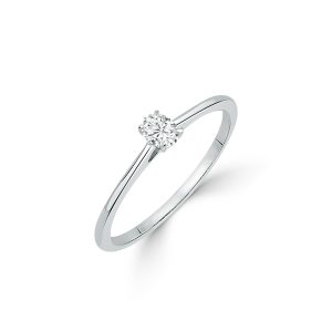 Oval Cut Diamond Solitaire Ring