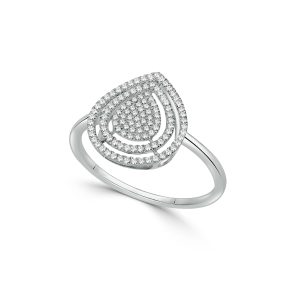 Pear Shape Diamond Ring