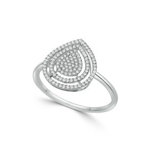 Pear Shape Diamond Ring