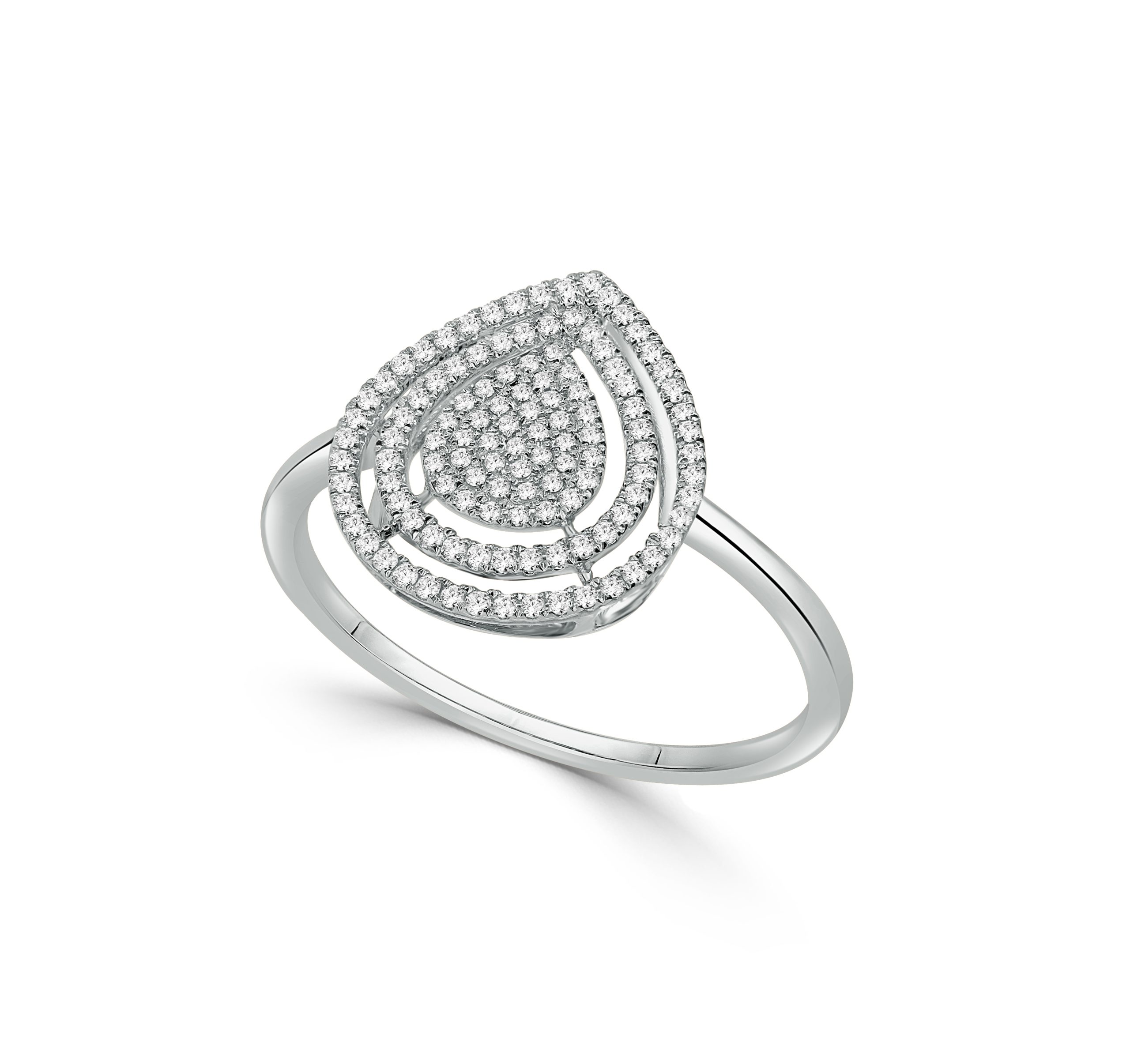 Pear Shape Diamond Ring